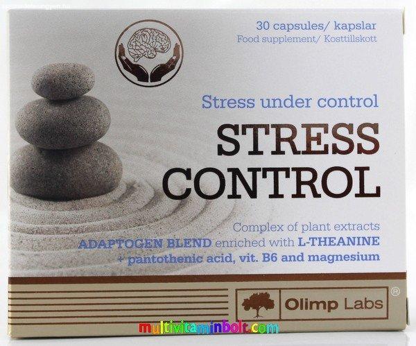 Stress Controll 30 db kapszula vitaminokkal, nem álmosít - Olimp Labs