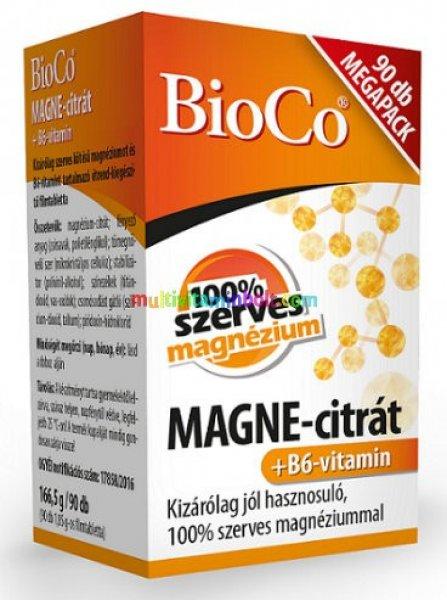 MAGNE-citrát + B6-vitamin Megapack 90 db filmtabletta - BioCo