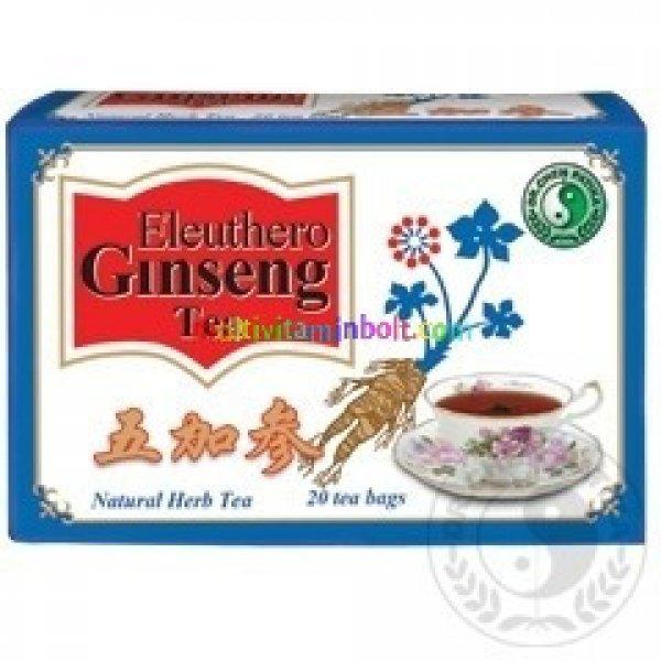 Eleuthero Ginseng zöld tea 20 db filter, stressz csökkentés, élet energia -
Dr. Chen