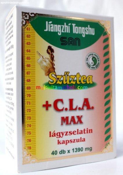 Szűztea + C.L.A. MAX 40 db kapszula, testmozgással kombinált fogyókúrához
- Dr. Chen