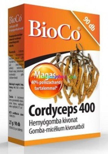 Cordyceps 400 mg 90 db tabletta, Hernyógomba micélium kivonat - Bioco