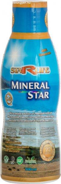 Mineral Star 555 ml, ásványi anyagok és nyomelemek ionizált mikrokolloid
oldata, felszívódása a bevitt mennyiség 92%-áig - Starlife