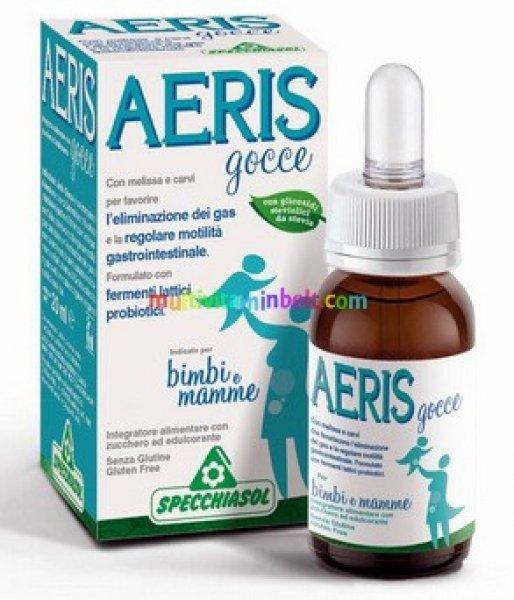 AERIS csepp 20 ml, Bifidobacterium infantis és gyógynövények a megfelelő
bélmozgásért, puffadás - Specchiasol