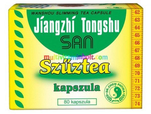 Szűztea 80 db kapszula, Chili, zöld tea, aloe, fehér eperfa, szenna - Dr.
Chen