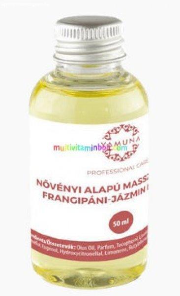 Frangipáni-Jázmin növényi alapú masszázsolaj - 50ml
