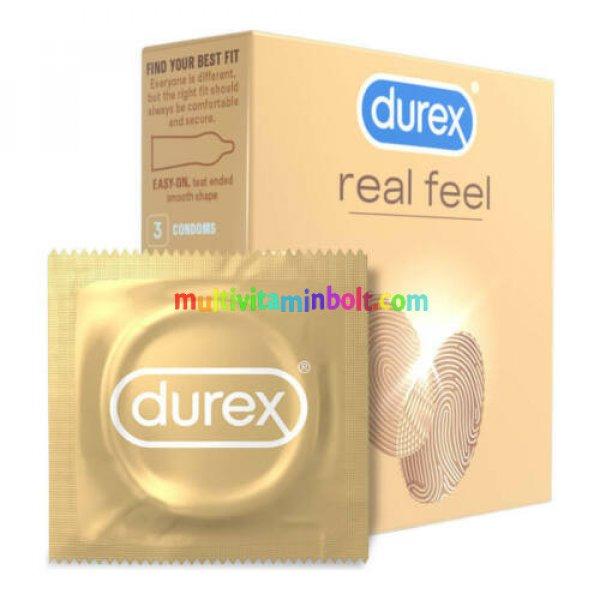 Durex RealFeel óvszer (3db)