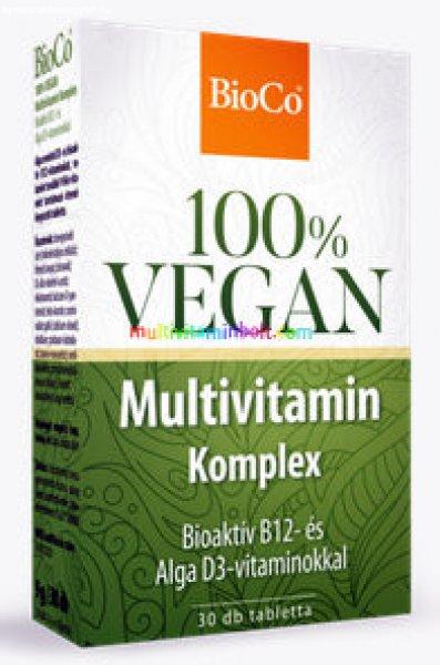  Multivitamin Komplex Bioaktív B12- és Alga D3-vitaminokkal VEGÁN - BioCo