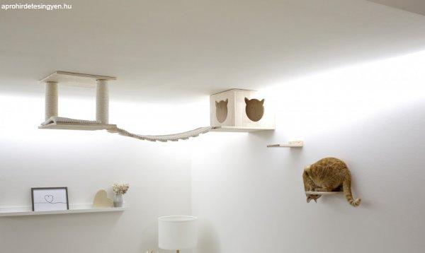 Top macska játszóterület, fehér plafonra szerelhető