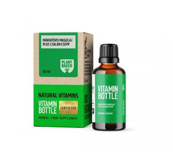 Vitamin Bottle Máriatövis magolaj Csalán kivonattal csepp (50 ml)