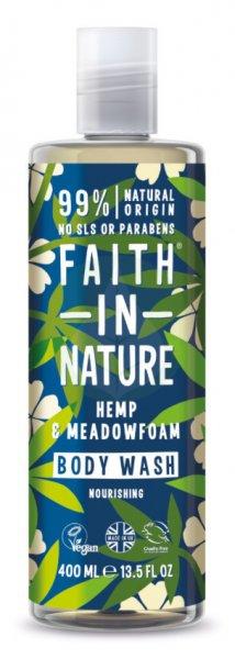 Kender és tajtékvirág tusfürdő - 400ml - Faith in Nature