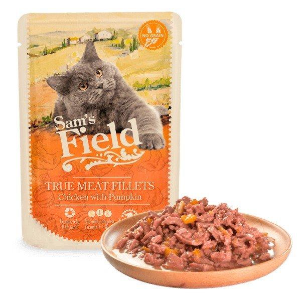 Sam's Field True Meat Fillets - Chicken 85g