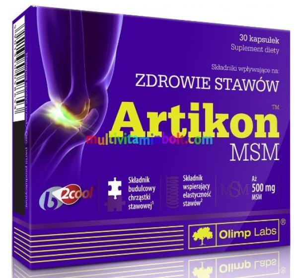 Artikon MSM 30 db kapszula, természetes belső hidratáló - Olimp Labs 