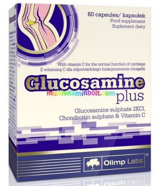 Glucosamine Plus ízületvédő 60 db kapszula, glükozamin, kondroitin - Olimp
Labs 
