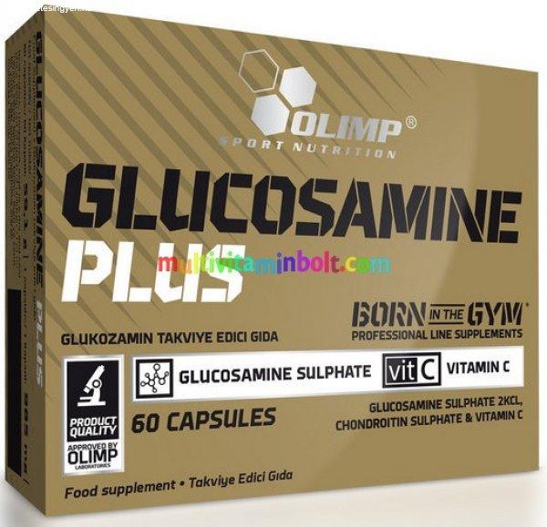 Glucosamine Plus Sport Edition ízületvédő 60 db kapszula, glükozamin,
kondroitin - Olimp Sport