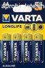Varta Longlife AA ceruza elem (LR6) bl/4