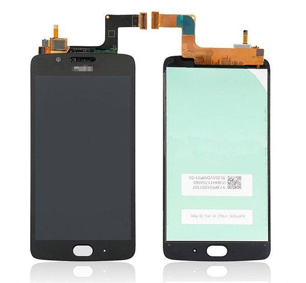 Motorola Moto G5 kompatibilis LCD modul, OEM jellegű, fekete, Grade S+