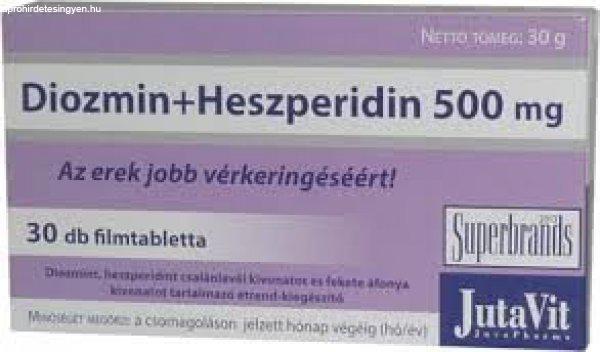 JutaVit Diozmin + Heszperidin 500mg filmtabletta (60 db)