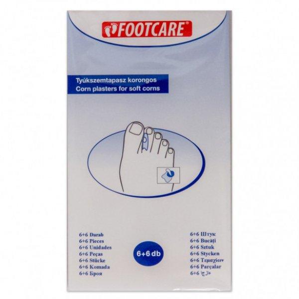 Footcare tyúkszemtapasz korongos (6+6 db)