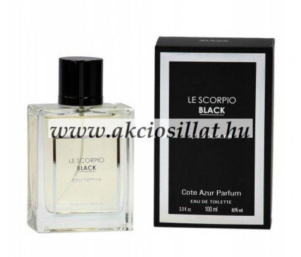 Cote d'Azur Le Scorpio Black Edt 100 ml / Lacoste L'Homme parfüm
utánzat