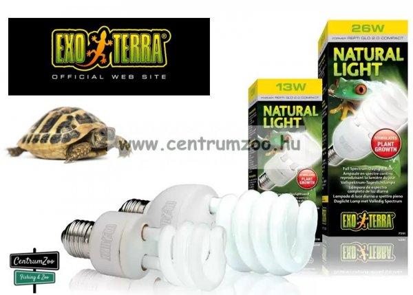 Hagen Exo Terra Natural Light - Természetes Nappali Fényt Sugárzó Izzó - 13
W (Pt2190)