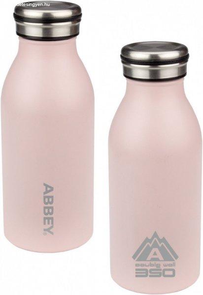 Abbey Victoria Light Pink termosz, 350 ml