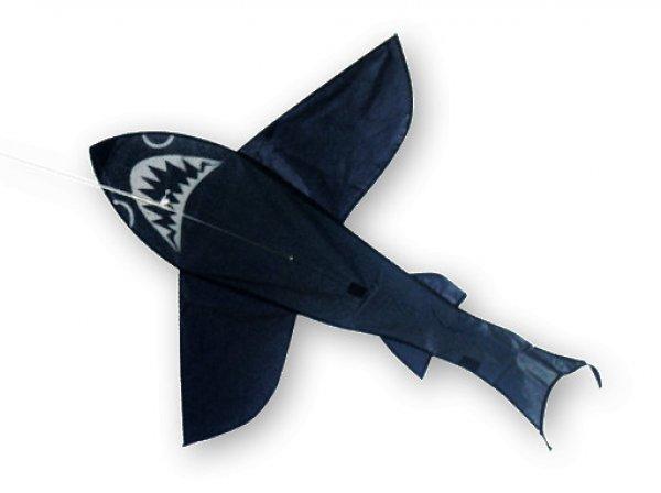 Shark egyzsinóros sárkány, 125x108 cm