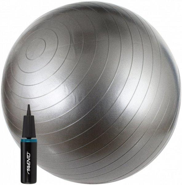 Avento ABS Fitball Silver gimnasztika labda pumpával, 65 cm