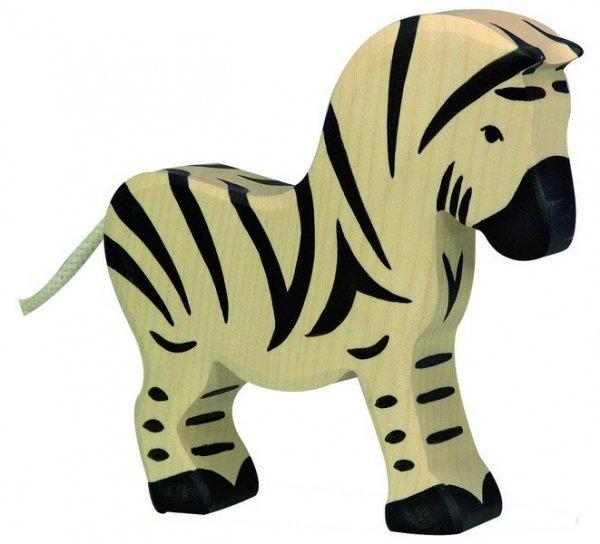 Fa játék állatok - zebra