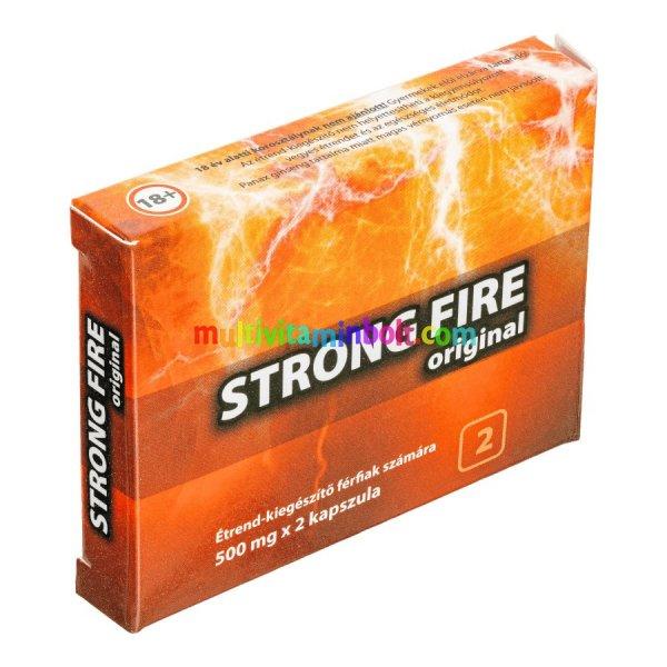 Strong Fire PLUS 2 db potencianövelő kapszula Férfiak részére, mennyiségi
kedvezmény