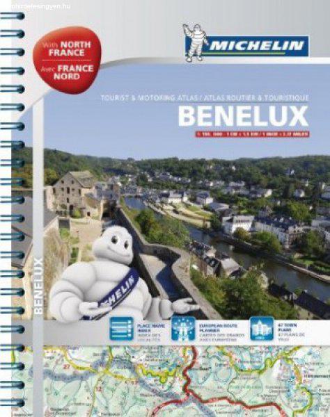 Benelux és Észak-Franciaország atlasz - Michelin