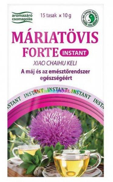 Instant Máriatövis Forte tea 15 db tasak, máriatövis, schizandra, gyömbér,
édesgyökér, ginseng, jujuba - Dr. Chen