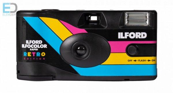 Ilford Ilfocolor Rapid Retro egyszer használatos, eldobható fényképezőgép
27 kép, 400 ASA