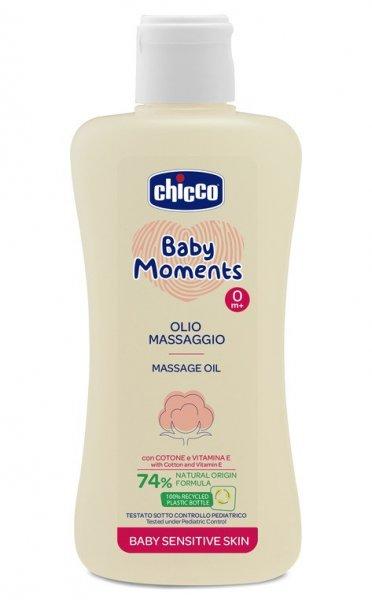  Chicco Babaolaj 200 ml - sensitive gyapotmagolaj és E-vitamin 0h +