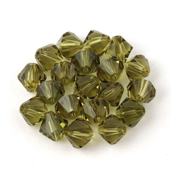 Swarovski bicone 6mm - Khaki