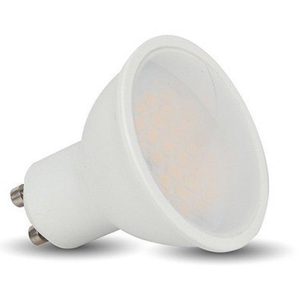 LED spot égő GU10 7W KözépFehér/4000K 620 lm fényerő szabályozhatós tej
búra 3 év garancia