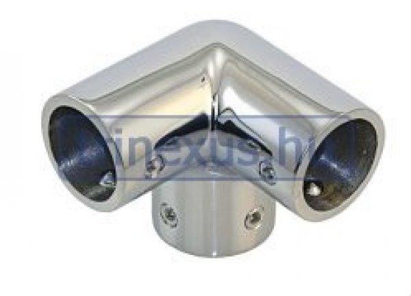 Korlátcsatlakozó hármas idom 25 mm inox LIN