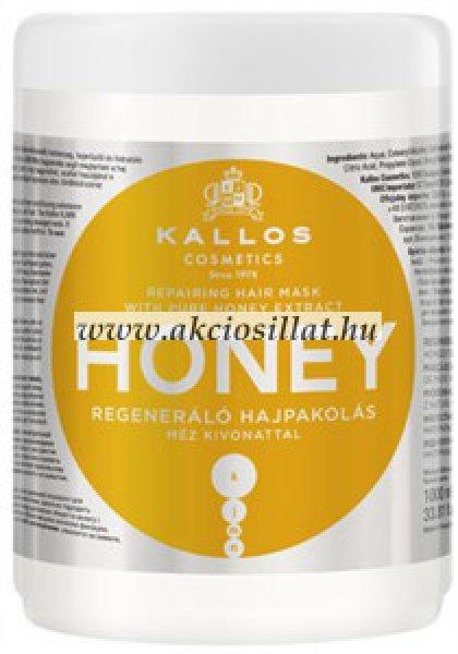 Kallos Kjmn Honey Regeneráló Hajpakolás Méz Kivonattal 1L