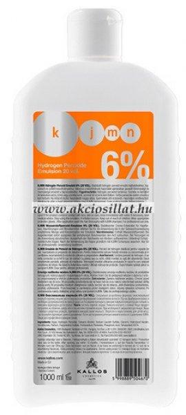 Kallos Kjmn Oxi Hidrogén-Peroxid Emulzió 6% 1L