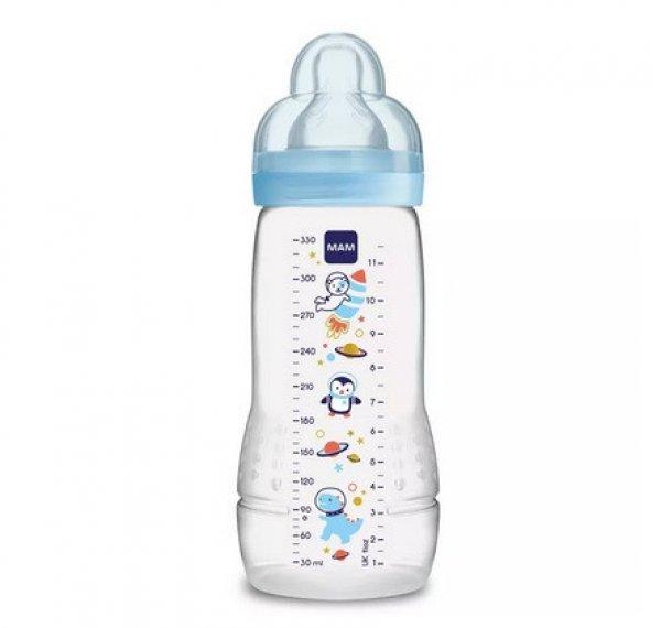 Mam 330 ml Easy Active 4+ cumisüveg - kék