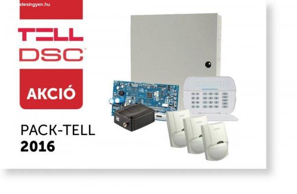 DSC HS2016 központ dobozzal, 16LED-es kezelővel, 3x LC100, GSM Adapter Mini