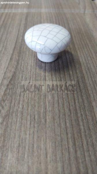 4045 Porcelán gomb, repedezett mintával