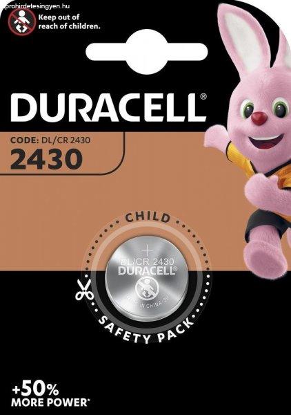 Duracell CR2430 lithium gombelem bliszteres/1