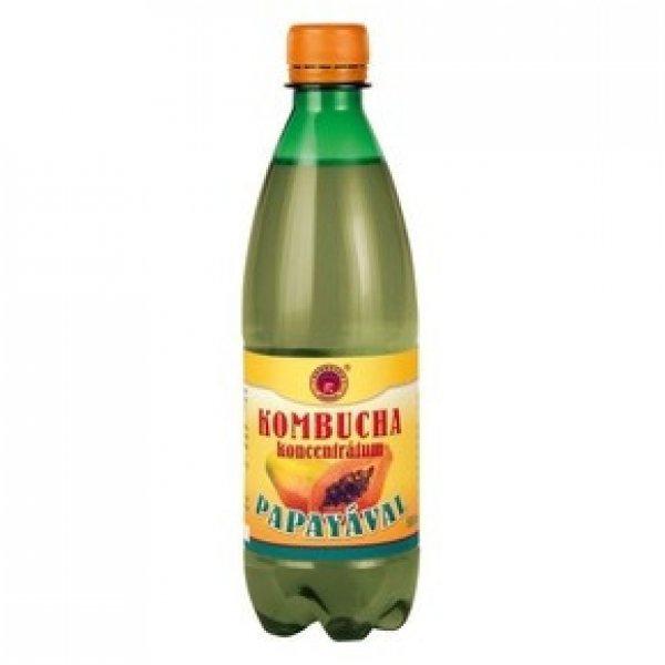 ZÖLDVÉR KOMBUCHA KONCENTRÁTUM PAPAYÁVAL 500ML