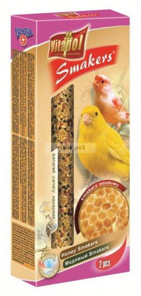 Vitapol Smakers rúd kanárinak 2db 60g gyümölcs