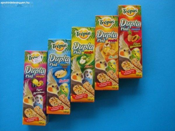 TRÓPUS csem.rúd dob. papagájoknak vegy.gyümölcs (lila)