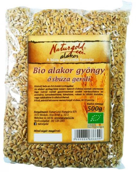 Bio alakor ősbúza gersli (gyöngy) 500g