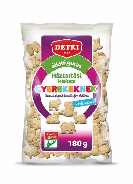 Detki állatfigurás gyerekkeksz kalciummal 180g