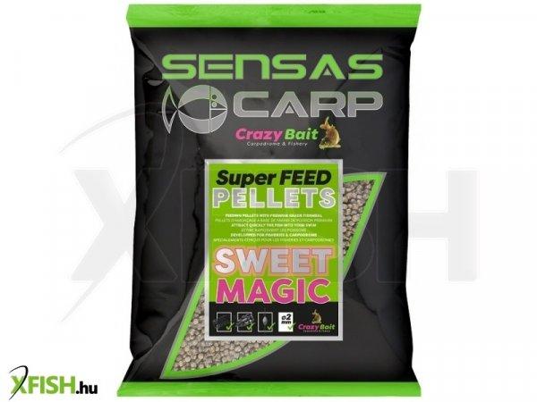 Sensas Super Feed Method Pellet Édes Halas 2mm 700Gr