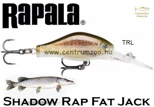 Rapala Sdrfj04 Shadow Rap Fat Jack 4Cm 4G Wobbler - Trl Színben