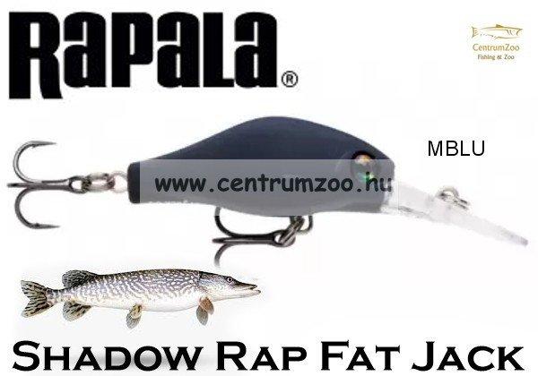 Rapala Sdrfj04 Shadow Rap Fat Jack 4Cm 4G Wobbler - Mblu Színben